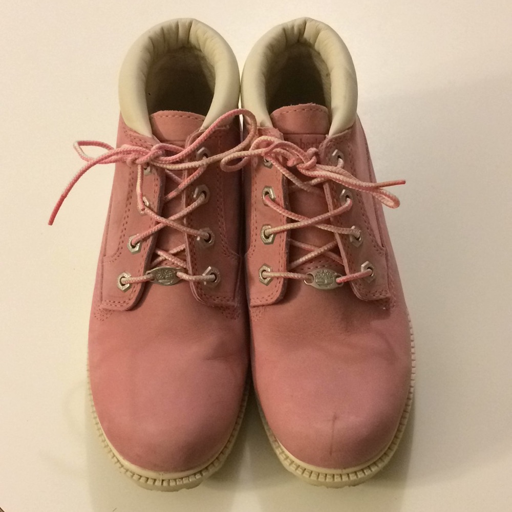 Timberland Nellie Pink Nubuck Waterproof Boots